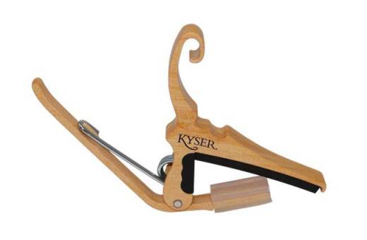 Quick-Change Capo for 6-String Acoustic Guitar - Maple