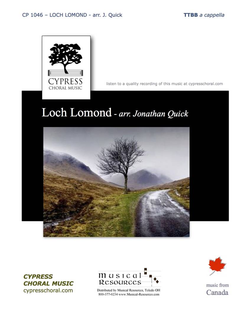 Loch Lomond - Traditional/Quick - TTBB