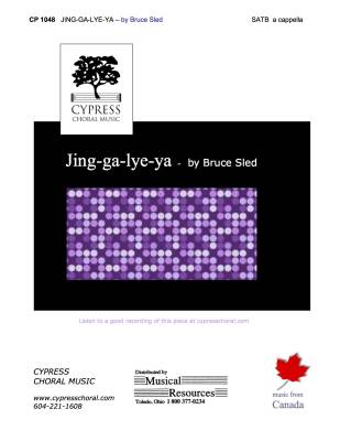 Cypress Choral Music - Jing-ga-lye-ya - Sled - SATB