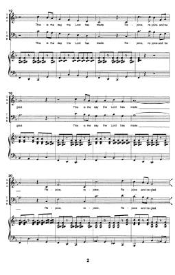 This is the Day - Roberts - SATB