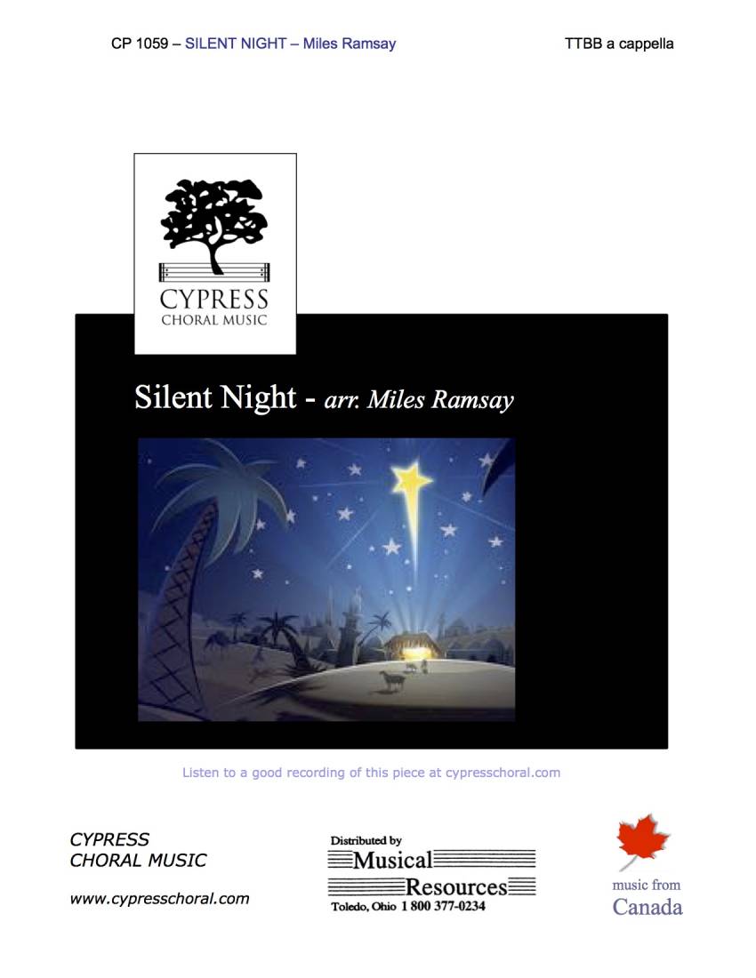 Silent Night - Gruber/Ramsay - TTBB