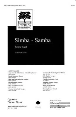 Cypress Choral Music - Simba Samba - Sled - TTBB