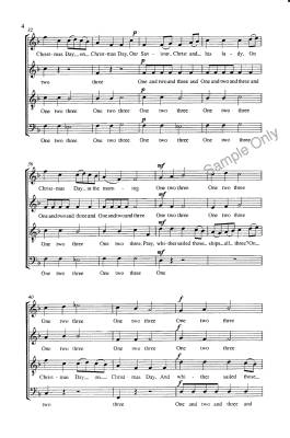 I Saw Three Ships - Traditional/Bolden - SATB