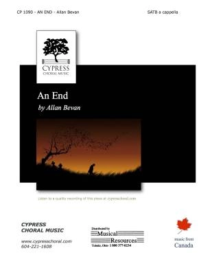 Cypress Choral Music - An End - Rossetti/Bevan - SSAA