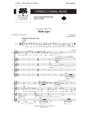 Cypress Choral Music - Shule Agra - Watson - SSAA
