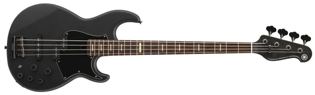 BB Series 4-String Electric Bass Guitar - Matte Transparent Black