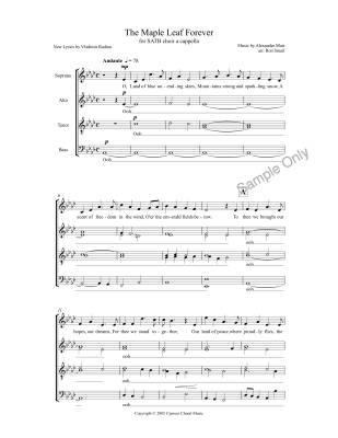 Maple Leaf Forever - Radian/Muir/Smail - SATB
