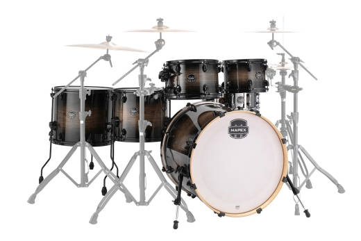 Armory 6-Piece Studioease Fast Shell Pack - Black Dawn - Black Hardware