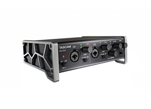 US-2x2 2-Channel Audio/MIDI Interface w/ HDDA Mic Preamps and iOS Compatibility