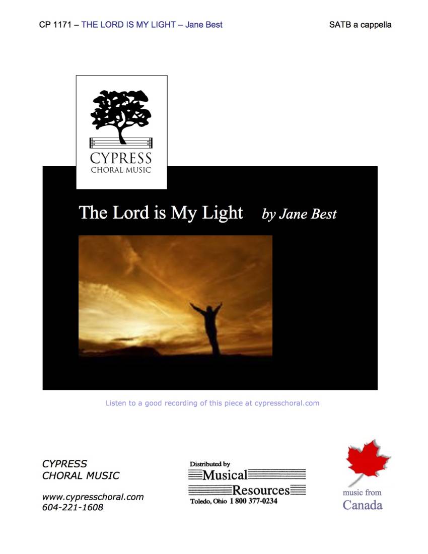 The Lord is My Light - Best - SATB