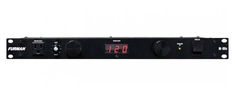 M-8DX Power Conditioner w/ Lights and Digital Meter