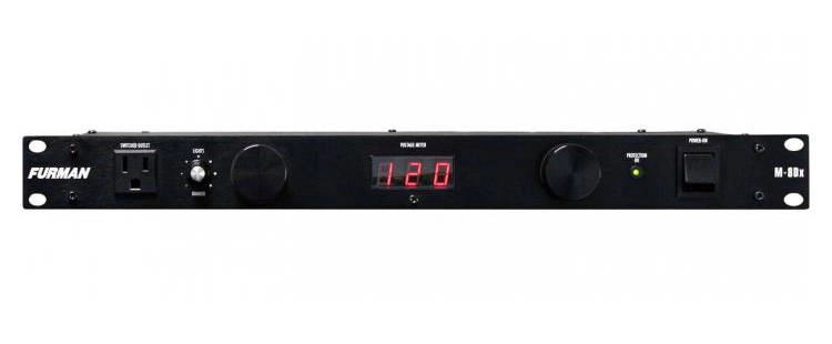 M-8DX Power Conditioner w/ Lights and Digital Meter