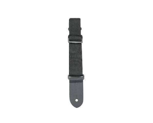 Perris Leathers Ltd - 1.5 Poly Pro Ukulele Strap w/ Leather Ends - Black