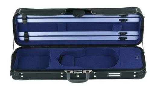 GEWA - STRATO Super Light Oblong Violin Case - Black/Blue