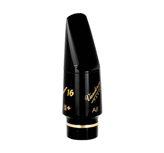 V16 Ebonite Alto Saxophone Small Chamber Mouthpiece - A8, S+ Chamber