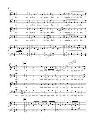 The Spacious Firmament - Addison/Stokes - SATB