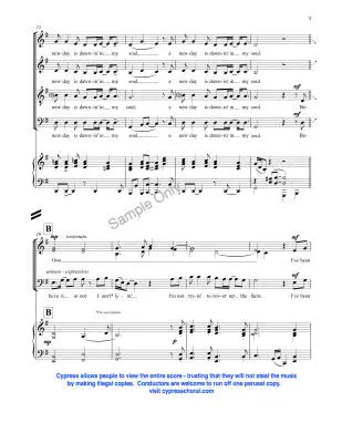 No Complaints, Whatsoever - Martin/Garrett/Nickel - SATB