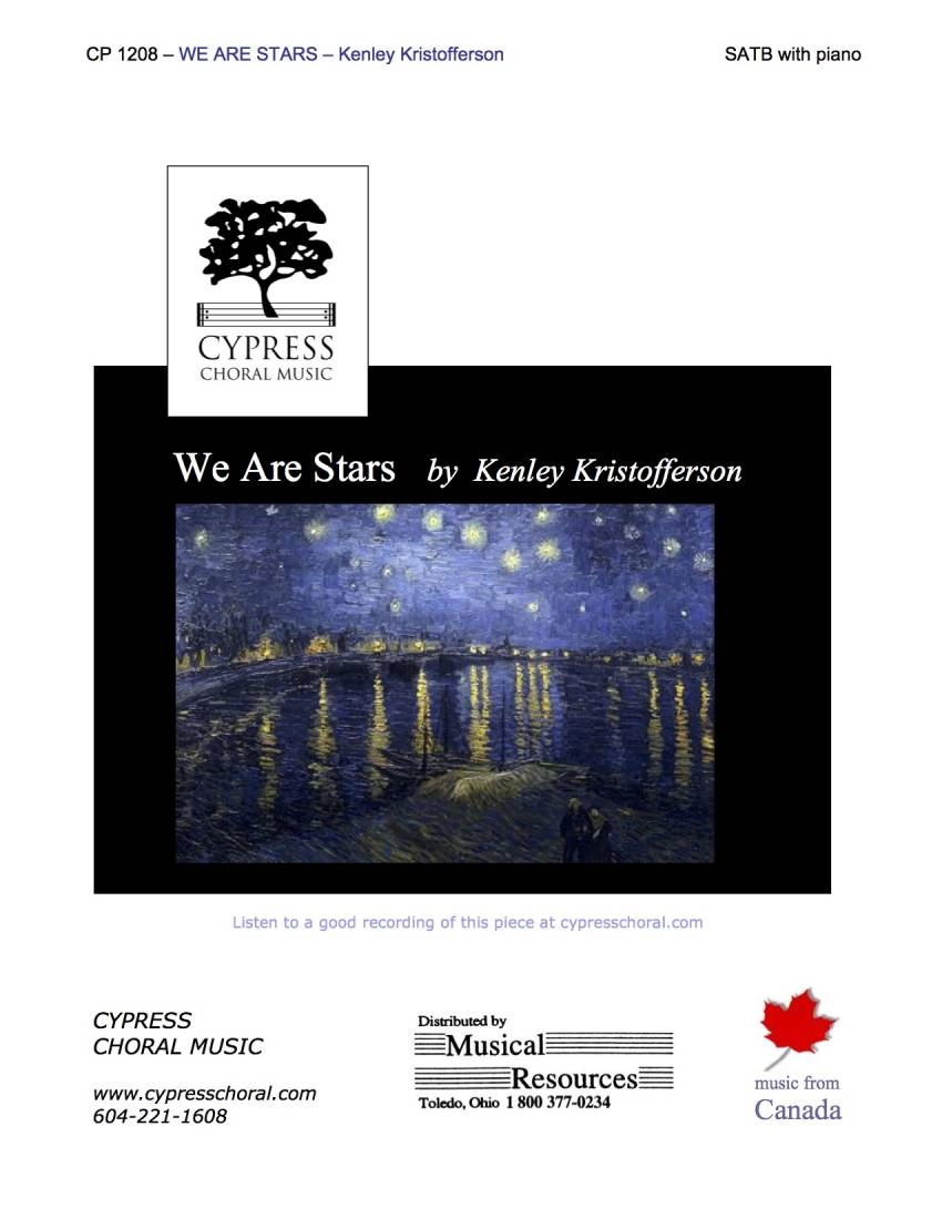 We Are Stars - Kristofferson - SSATBB