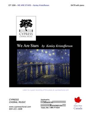 Cypress Choral Music - We Are Stars - Kristofferson - SSATBB
