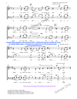 In Christ Alone - Getty/Townend/Nickel - SATB