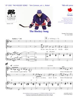 Cypress Choral Music - Hockey Song - Connors/Nickel - TTBB