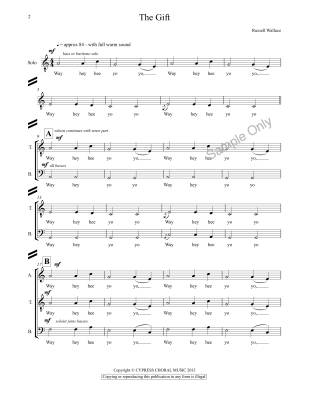 The Gift - Wallace - SATB