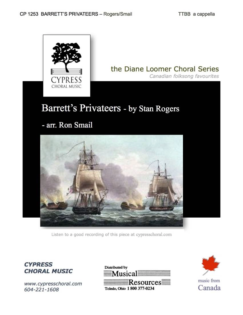 Barrett\'s Privateers - Rogers/Smail - TTBB