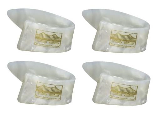 Golden Gate Picks - Pearloid Thumb Pick - Large (4 Pack)