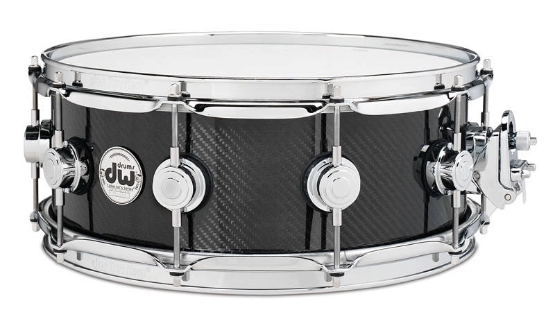 Carbon Fiber Snare 6.5x14\'\'  with Black Nickel Hardware