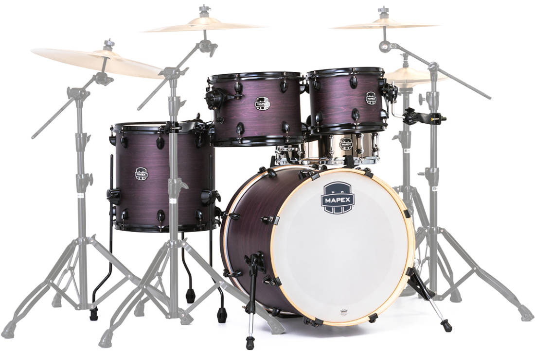Armory Fusion 5-Piece Shell Pack 20,10,12,14, Snare - Purple Haze