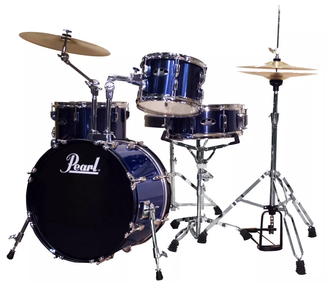 Roadshow 4-Piece Drum Kit (18,10,14, Snare) - Deep Sea