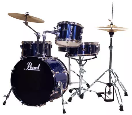 Roadshow 4-Piece Drum Kit (18,10,14, Snare) - Deep Sea
