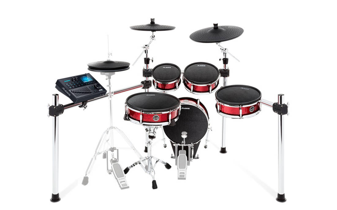 Strike Kit 8-Piece Professional Electronic Drum Kit with Mesh Heads