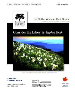 Consider the Lilies - Smith - SSAA