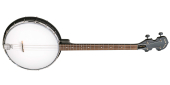 Gold Tone - AC-4 Acoustic Composite 4-String Openback Tenor Banjo w/Gig Bag