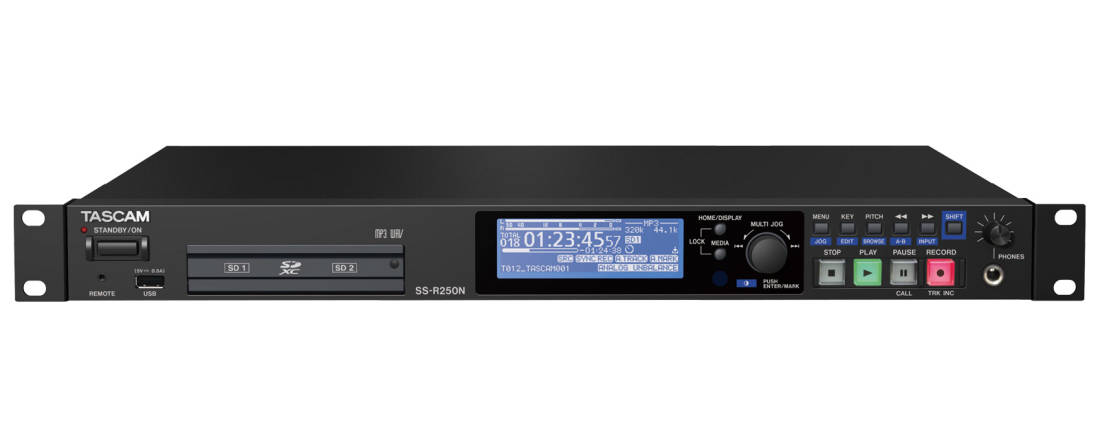 SS-R250N Solid State Recorder with Networking