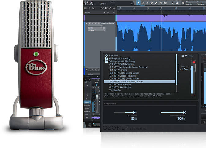 Raspberry Studio All-in-One Mobile Recording System