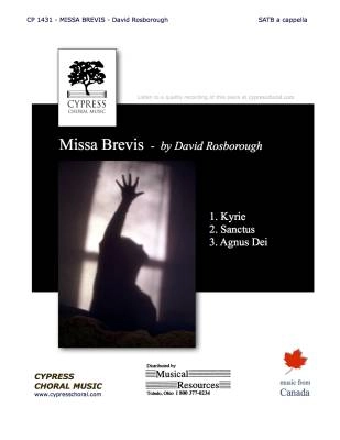 Cypress Choral Music - Missa Brevis - Rosborough - SATB