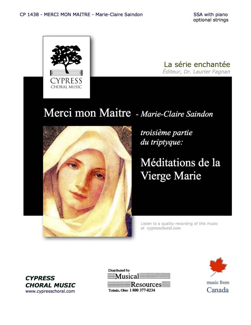 Merci mon Maitre - Belzile/Saindon - SSA