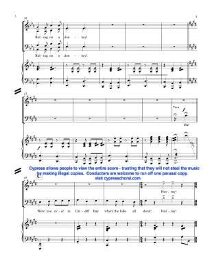 Donkey Riding - Traditional/Aitken - SATB