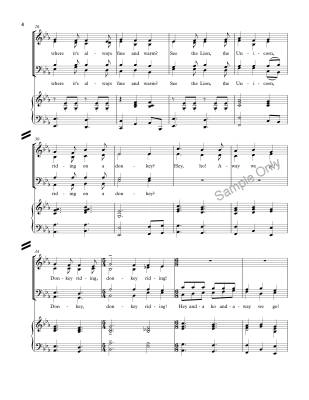 Donkey Riding - Traditional/Aitken - SATB