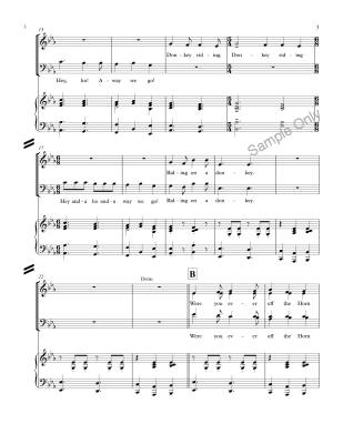 Donkey Riding - Traditional/Aitken - SATB