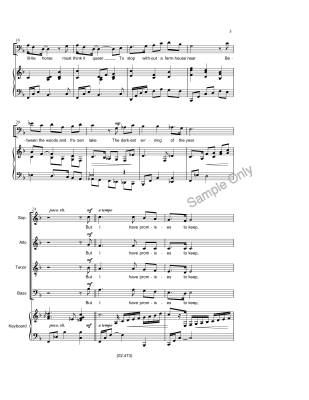 Miles to Go Before I Sleep - Frost/Nickel - SATB