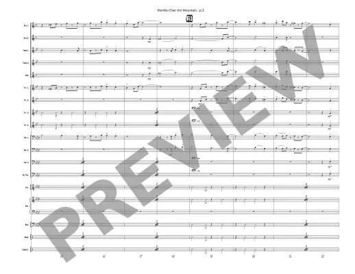 Mambo Over The Mountain - Hirsch - Jazz Ensemble - Gr. 3