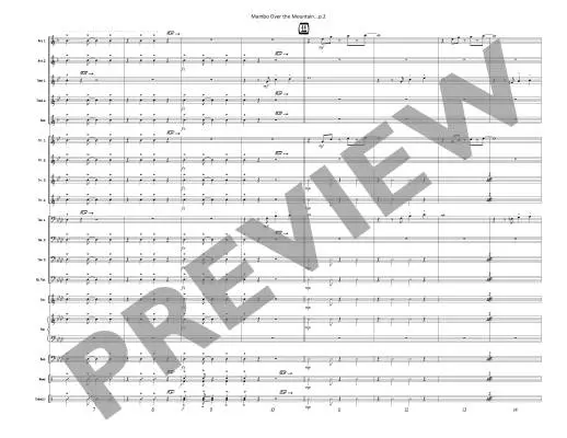 Mambo Over The Mountain - Hirsch - Jazz Ensemble - Gr. 3