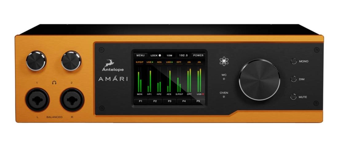 Convertisseur AN/NA AMARI de niveau Mastering