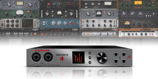 Antelope Audio - Discrete 4 Microphone Preamp and Thunderbolt/USB Interface