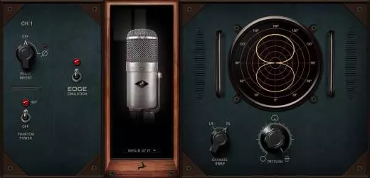 Edge Modeling Condenser Microphone