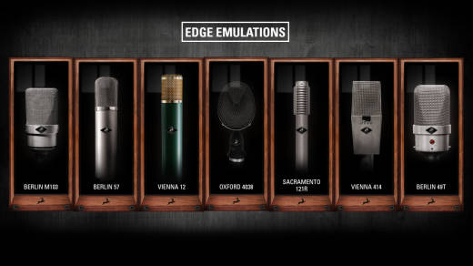 Edge Modeling Condenser Microphone