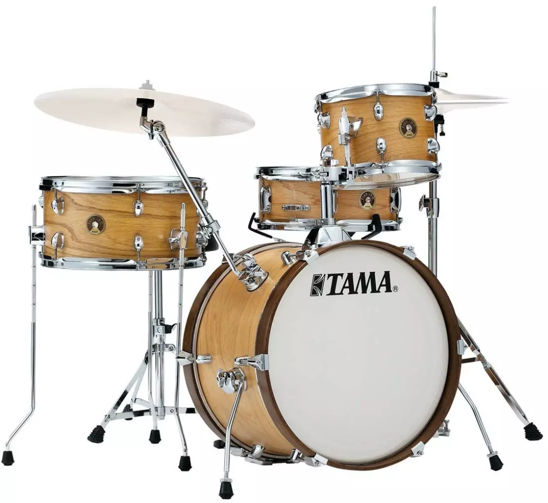 Club Jam 4-Piece Drum Kit w/Hardware and Throne - Satin Blonde